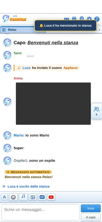 Chat su smartphone